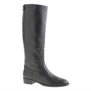 J. Crew Black Field Riding Boots